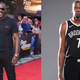 (L-R): Idris Elba attends the “Fast & Furious: Hobbs & Shaw” Special Screening on July 23, 2019, in London, England; Kevin Durant #7 of the Brooklyn Nets poses for a portrait during Media Day on September 27, 2019, in New York City.